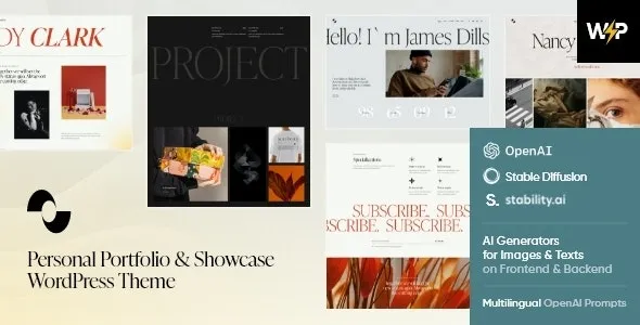 Showmax (v1.4.0) Personal Portfolio & Showcase WordPress Theme