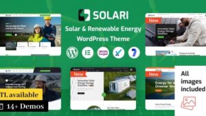 Solari v2.0.6 Ecology & Solar Energy WordPress Theme
