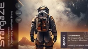 Stargaze v1.2.0 Space, Astronomy and Observatory WordPress Theme