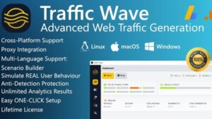 Traffic Wave v2.4.0 Advanced Cross-Platform Web Traffic Generation
