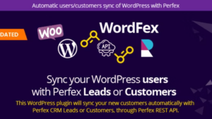 WordFex v.1.1 Syncronize WordPress with Perfex