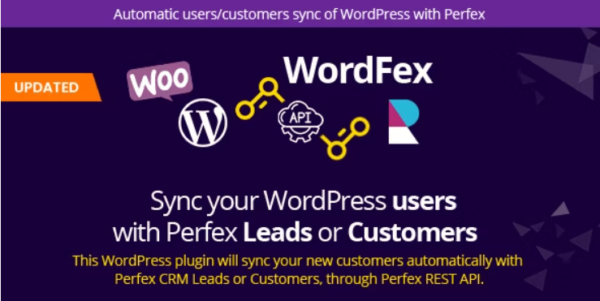 WordFex v.1.1 Syncronize WordPress with Perfex