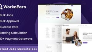 WorknEarn v1.0.0 Instant Jobs Marketplace