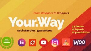 YourWay v1.2.10 Multi-Concept Blog WordPress Theme