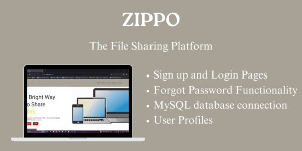 Zippo Fileshare v1.0 Filesharing Platform