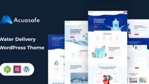 Acuasafe (v1.0.3) Drinking Water Delivery WordPress Theme
