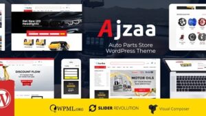 Ajzaa (v3.6) Auto Parts Store WordPress Theme