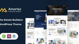 Amortez v1.0.1 Real Estate Group WordPress Theme + RTL