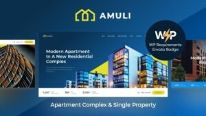 Amuli v2.3.0 Property & Real Estate Marketplace WordPress Theme