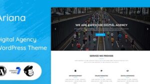 Ariana (v1.6) Digital Agency WordPress Theme
