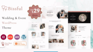 Bissful v1.3 Wedding & Event WordPress Theme