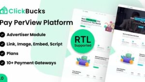 ClickBucks v1.0.0 Pay Per View Platform