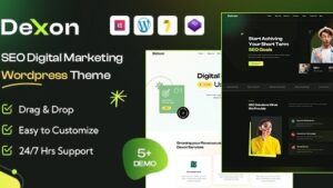 Dexon (v1.0.0) SEO & Digital Marketing WordPress Theme