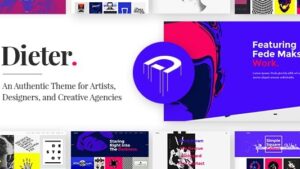 Dieter v1.8 Authentic Artist & Creative Design Agency Theme