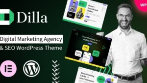 Dilla v1.0.0 Digital Marketing Agency & SEO WordPress Theme