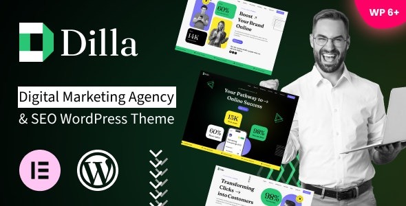 Dilla v1.0.0 Digital Marketing Agency & SEO WordPress Theme