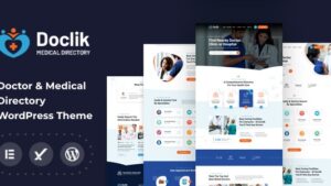 Doclik (v1.0.1) Medical Directory WordPress Theme