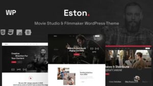 Eston v1.0.0 Movie Studio & Filmmaker WordPress Theme