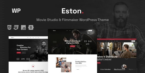 Eston v1.0.0 Movie Studio & Filmmaker WordPress Theme