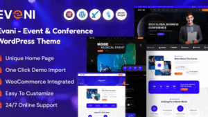 Eveni (v1.0.0) Event & Conference WordPress Theme