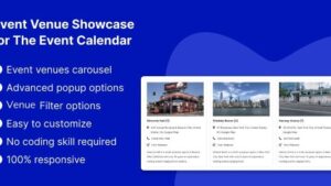 v1.0.1 Event Venue Showcase for The Event Calendar