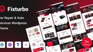 Fixturbo (v1.0.3) Car Service & Repair WordPress Theme