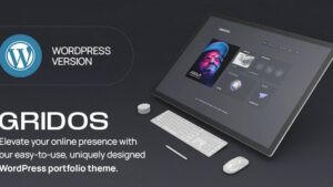 Gridos v1.0 Creative Personal Portfolio WordPress Theme