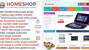 Home Shop v1.6.4 WooCommerce Theme