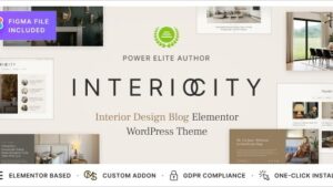 Interiocity (v1.2.1) Home Decor Blog and Interior Design Magazine WordPress Theme