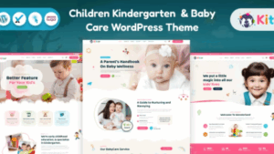 Kitar (v1.0.0) Children Kindergarten & Baby Care WordPres