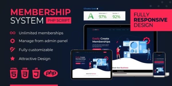 Membership System PHP Script v2.0