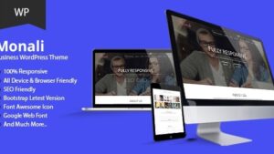 Monali (v1.5) Business Agency WordPress Theme