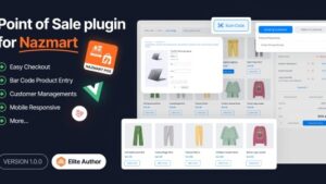 POS (Point Of Sales) Plugin v1.2.2 Nazmart Multi-Tenancy eCommerce Platform (SAAS)