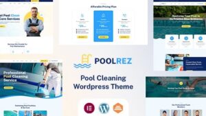 Poolrez v1.0.2 Pool Cleaning WordPress Theme