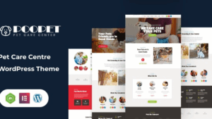 Poopet (v2.0.1) Pet Care Center WordPress Theme + RTL