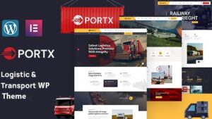 Portx (v1.0.7) Logistics and Transportation WordPress