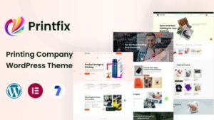 Printfix (v1.0.8) Printing Services Company WordPress Theme