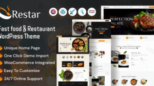 Restar (v1.0.0) Fast Food & Restaurant WordPress Theme