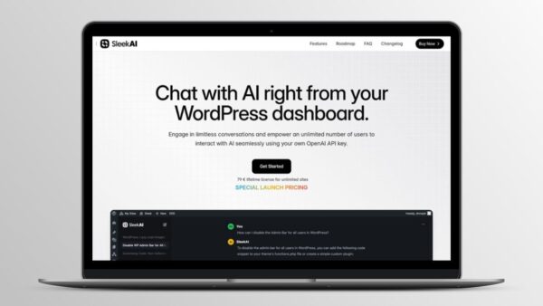 Sleek AI v1.3.7 Description: Chat with AI Right from Your WordPress Dashboard