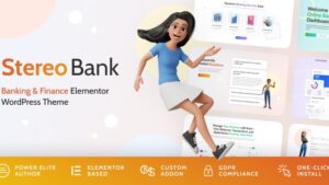 Stereo Bank v1.0.3 Business and Finance WordPress Theme