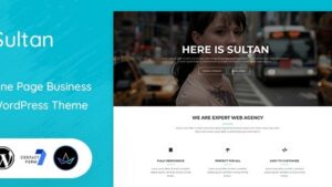 Sultan v2.1 One Page Business WordPress Theme