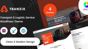 Tranzix (v1.0.1) Logistics & Transport WordPress Theme