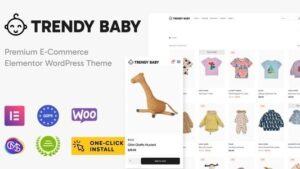 Trendy Baby v1.0.7 Children and Kids Store WordPress Theme