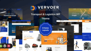 Vervoer (v1.0.1) Logistics WordPress Theme