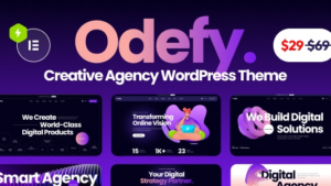 Odefy (v1.0.17) Creative Multipurpose WordPress Theme