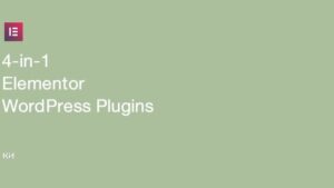 4-in-1 Elementor WordPress Bundle v1.0.0