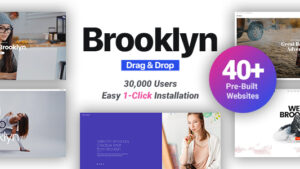 Brooklyn v4.9.9.4 Creative Multi-Purpose Responsive WordPress Theme [Activated]