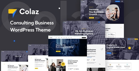 Colaz v1.0 Business Consulting WordPress Theme
