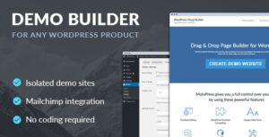 Demo Builder for any WordPress Product Nulled Free Download