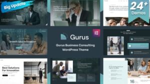 Gurus (v1.0.6) Business Consulting WordPress Theme [Activated]
